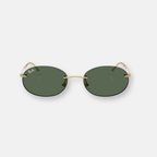 Ray-Ban RB3767 003/87 occhiali da sole Artista oro lenti verde scuro