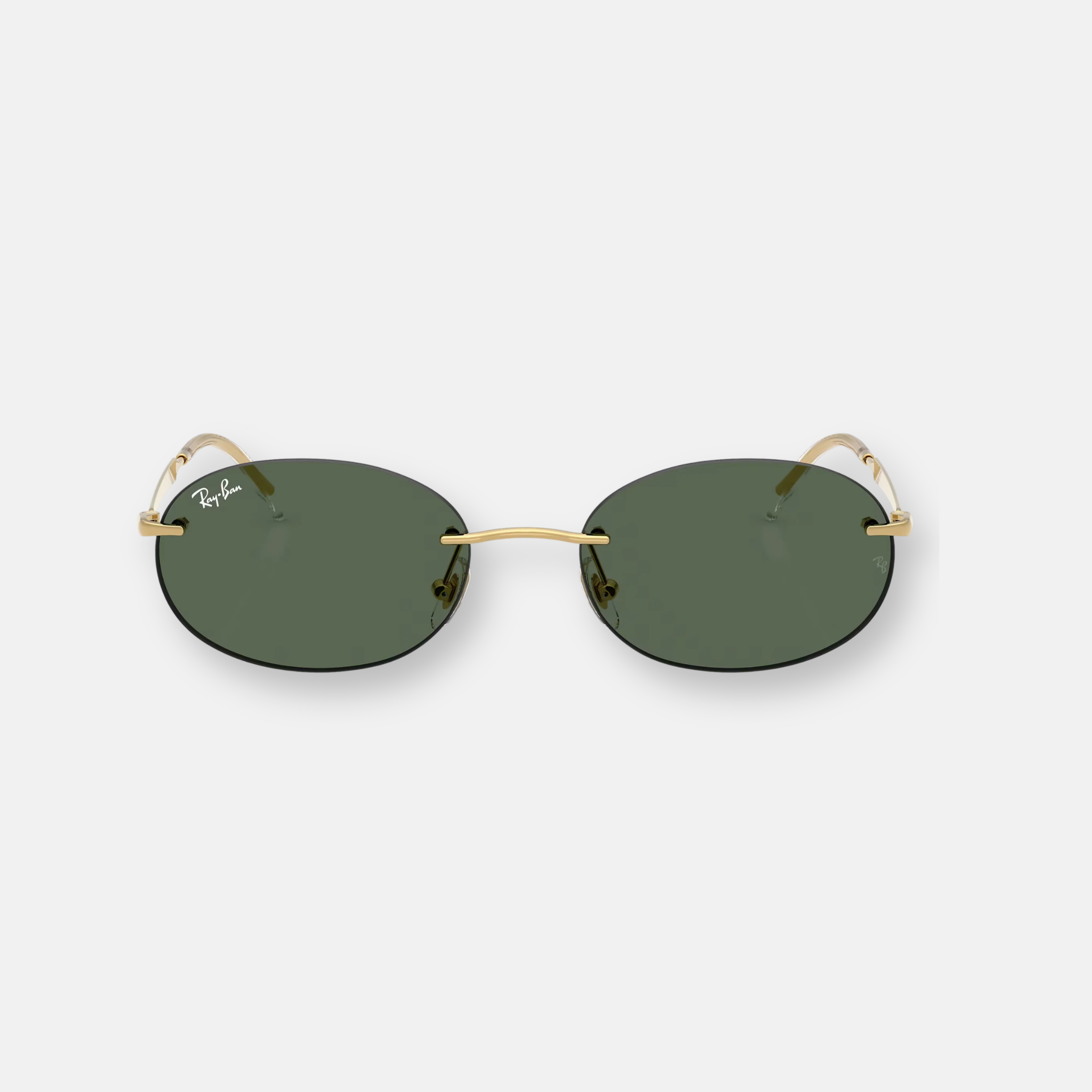 Ray-Ban RB3767 003/87 Artista sunglasses gold with dark green lenses 