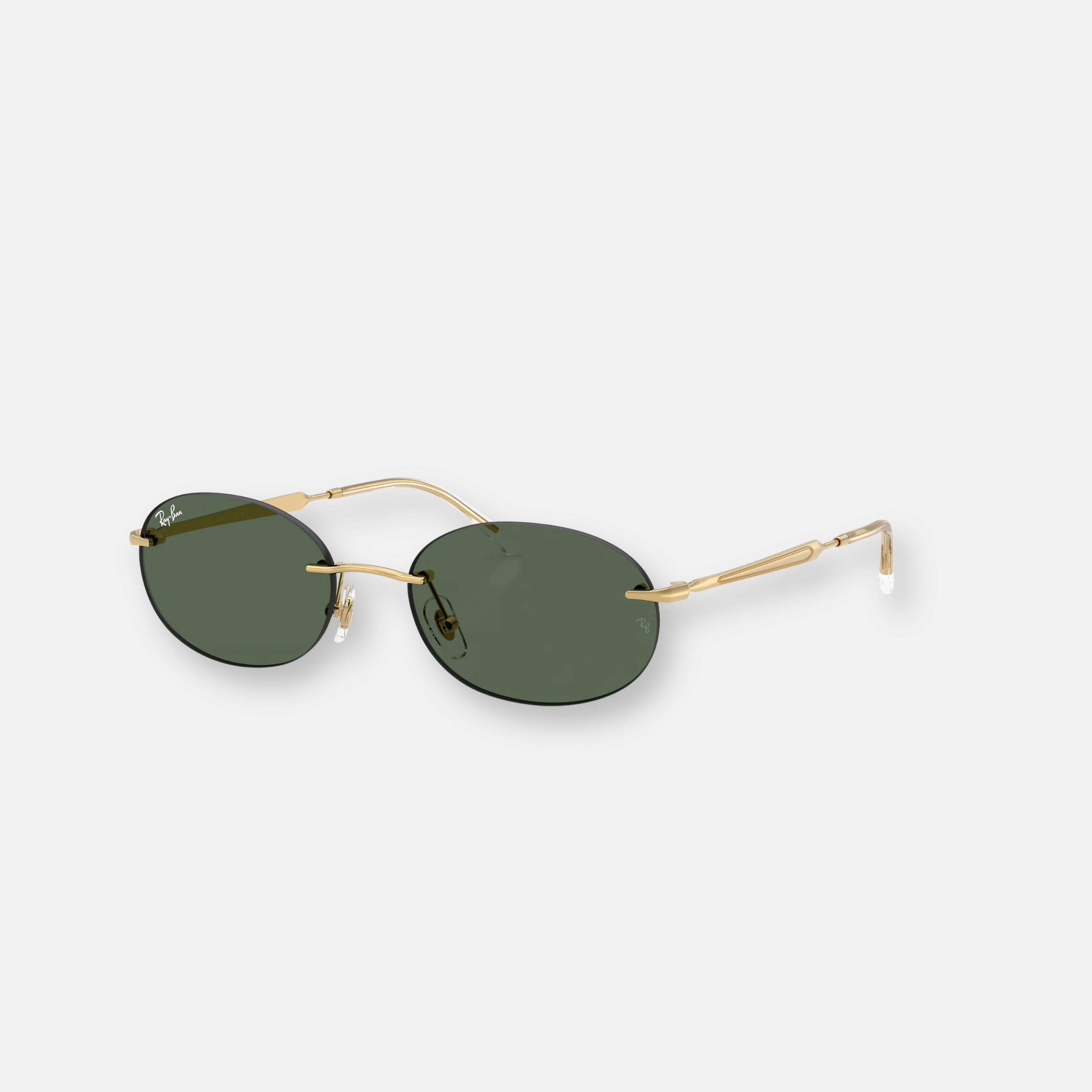 Ray-Ban RB3767 003/87 Artista sunglasses gold with dark green lenses 