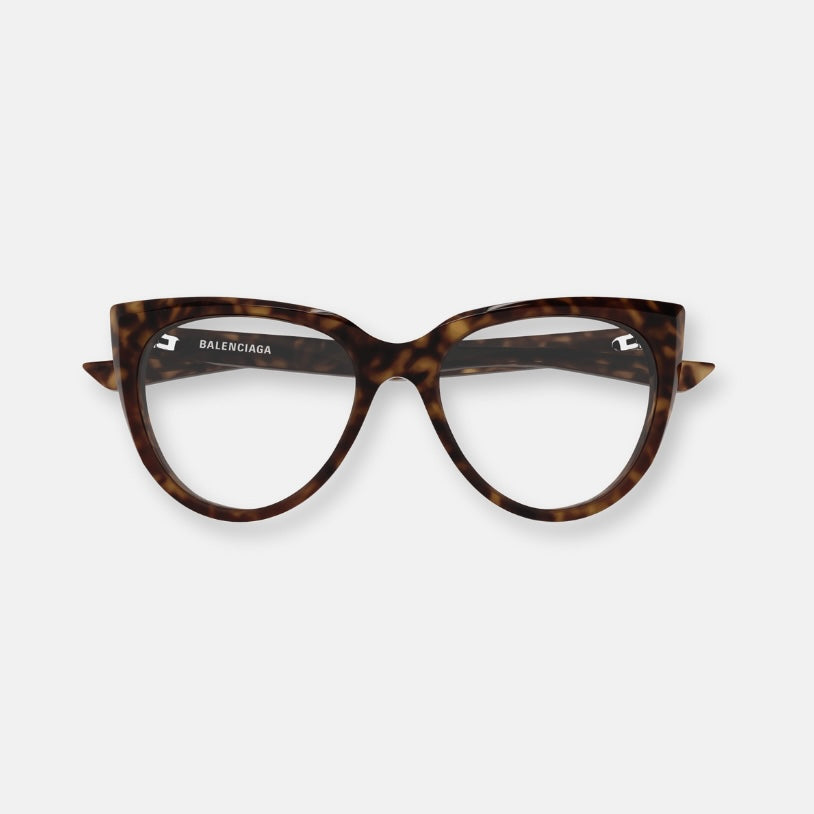 Balenciaga BB0218O 002 occhiali da vista havana