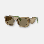 Prada Symbole PR B18S occhiali da sole terra lenti marrone chiaro