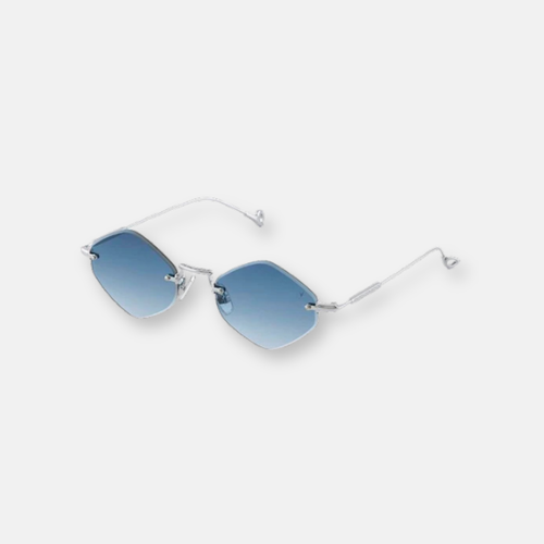 Eyepetizer EMPIR C.1-26 Argento con Lenti Blu Sfumato 48 | Occhiali da Sole Glasant