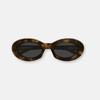 Saint Laurent SL 594 009 Havana con Lenti Grigio | Occhiali da Sole