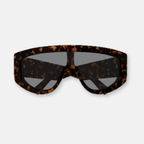 GUCCI GG1950S occhiali da sole tartarugato marrone scuro lenti grigio chiaro