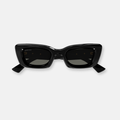 Gucci GG1827S-001 occhiali da sole nero lenti grigio scuro