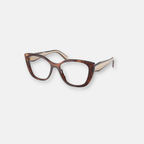 Prada PR B04V 07R1O1 occhiali da vista donna caramello avana