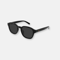 Gucci GG2109SK 001 Nero con Lenti Grigio | Occhiali da Sole Pantos Uomo