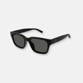 Gucci GG1857S 001 Nero con Lenti Grigio | Occhiali da Sole Uomo