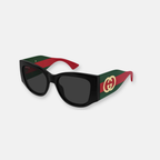 Gucci GG2115S 001 Nero Lucido | Occhiali da Sole Donna