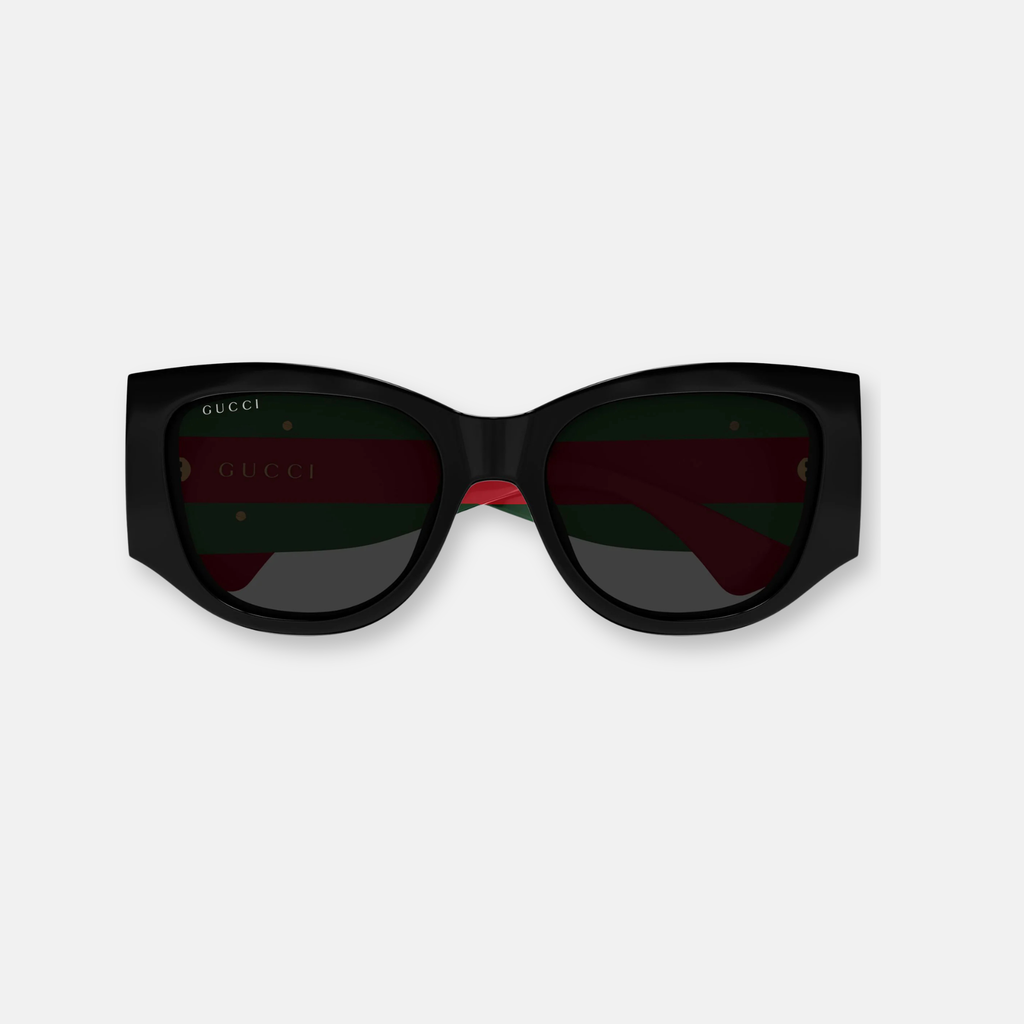 Gucci GG2115S 001 Nero Lucido | Occhiali da Sole Donna