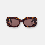 Tom Ford Islay Dark Havana | Occhiali da Sole in Acetato con Logo T