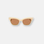 Valentino Occhiali da Sole Cat-Eye Avorio| VLogo Laccato