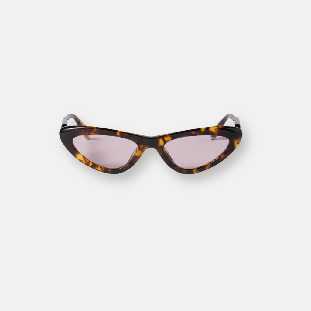 Miu Miu MU B11SU Tartaruga Miele | Occhiali da Sole Cat-Eye Donna