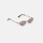 Miu Miu MU 56ZS Oro | Occhiali da Sole Glamour in Metallo