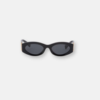 Miu Miu MU 11WS Glimpse Nero | Occhiali da Sole Ovali Donna