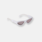 Miu Miu MU B11S Perla Opalino e Lenti Malva | Occhiali da Sole Cat-Eye Donna