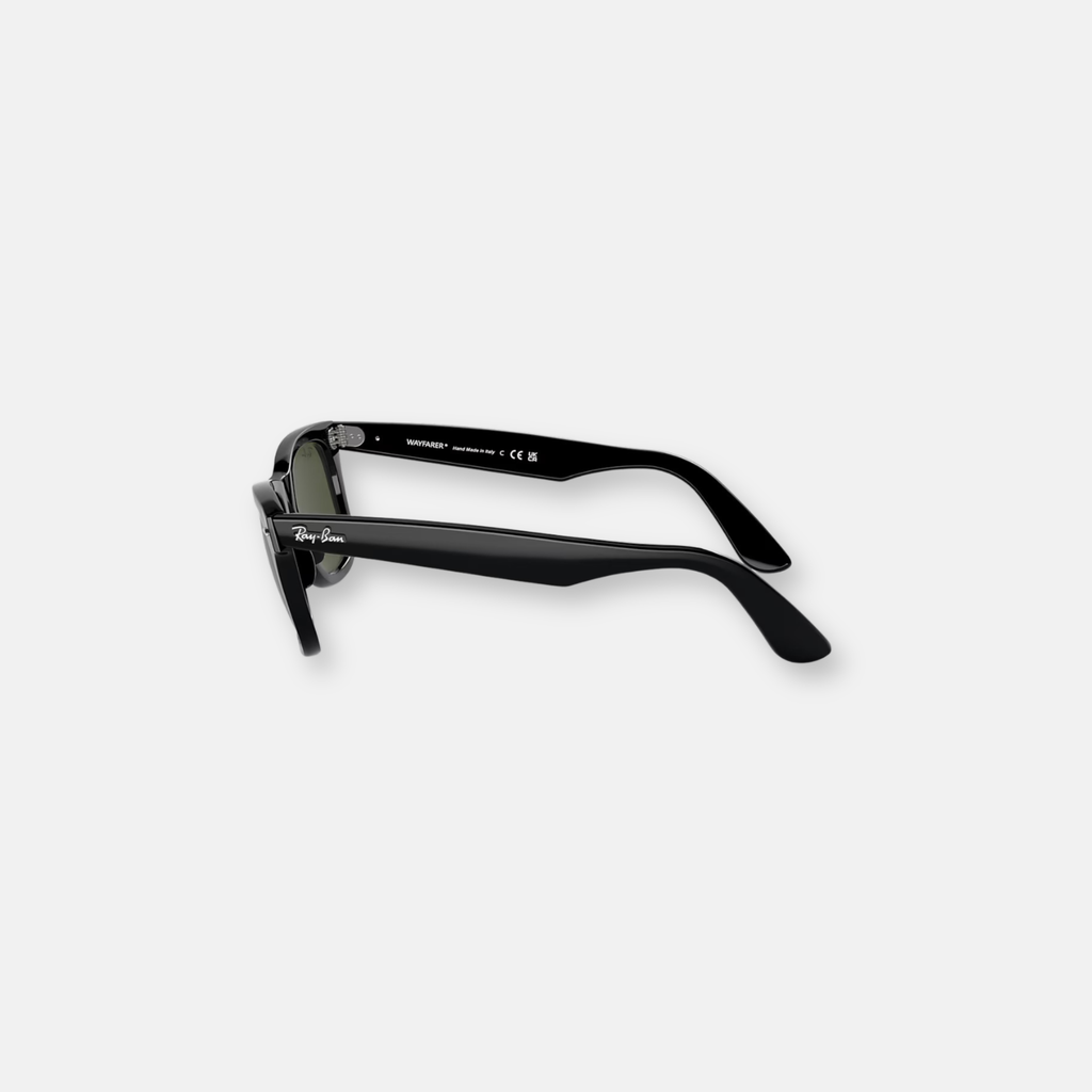 Ray-Ban Wayfarer RB2140 901 Nero | Lenti Verdi G-15